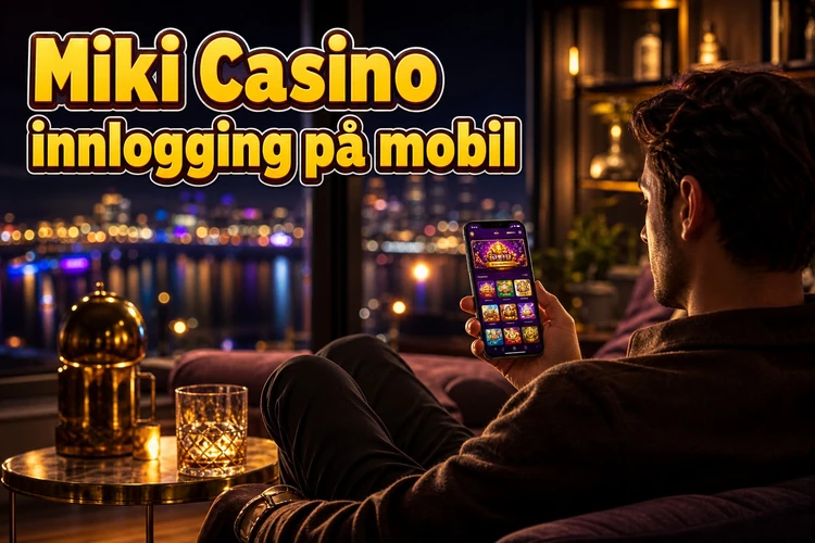 Miki Casino innlogging på mobil